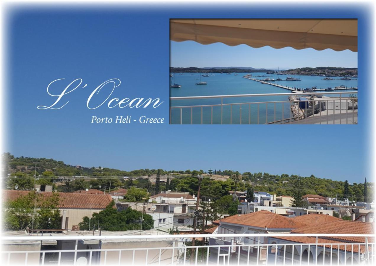 Appartement L΄Ocean à Porto Heli Extérieur photo